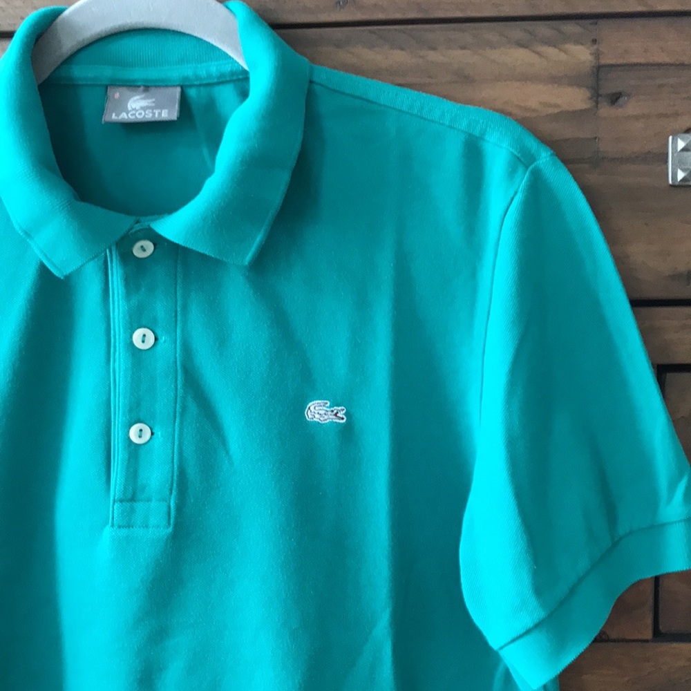 Lacoste Men’s Polo Shirt - Green - Picture 2 of 9